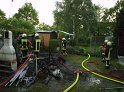 Gartenlauben Brand Koeln Porz Westhoven P042